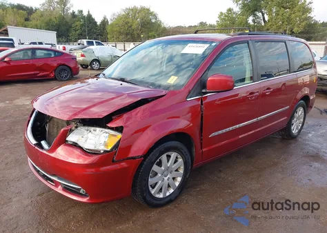 2013 Chrysler Town & Country Touring from USA, damaged, VIN 2C4RC1BG1DR558496